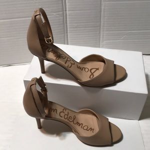 Sam Edelman one strap leather sandals